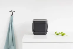 Abfallbehälter Sort&Go 6l Grey
