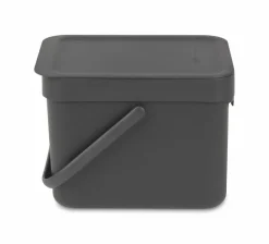 Abfallbehälter Sort&Go 6l Grey