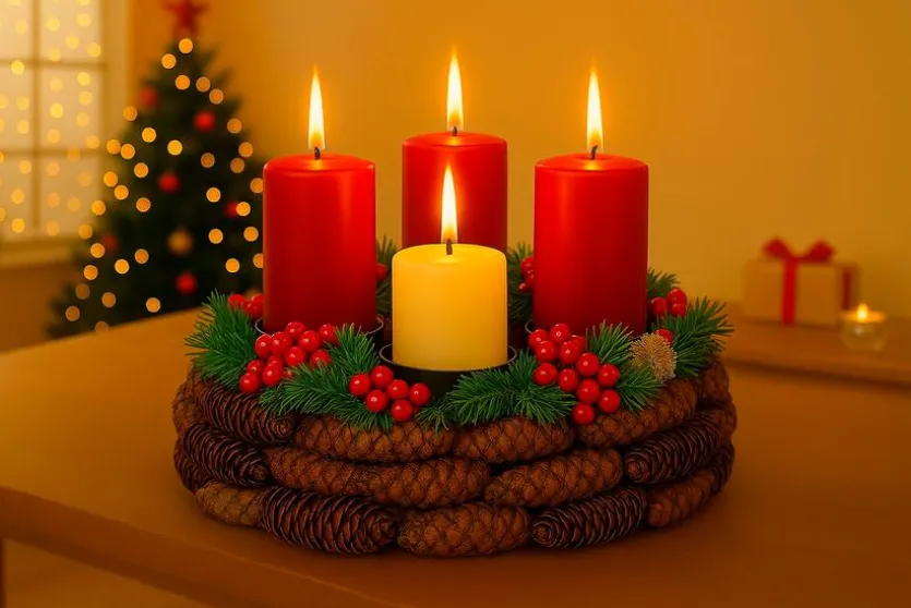 Adventskranz Ø 40 cm