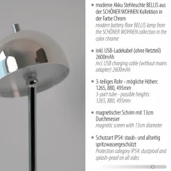 Akku-Stehlampe Bellis