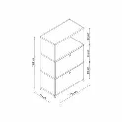 Aktenregal System 4