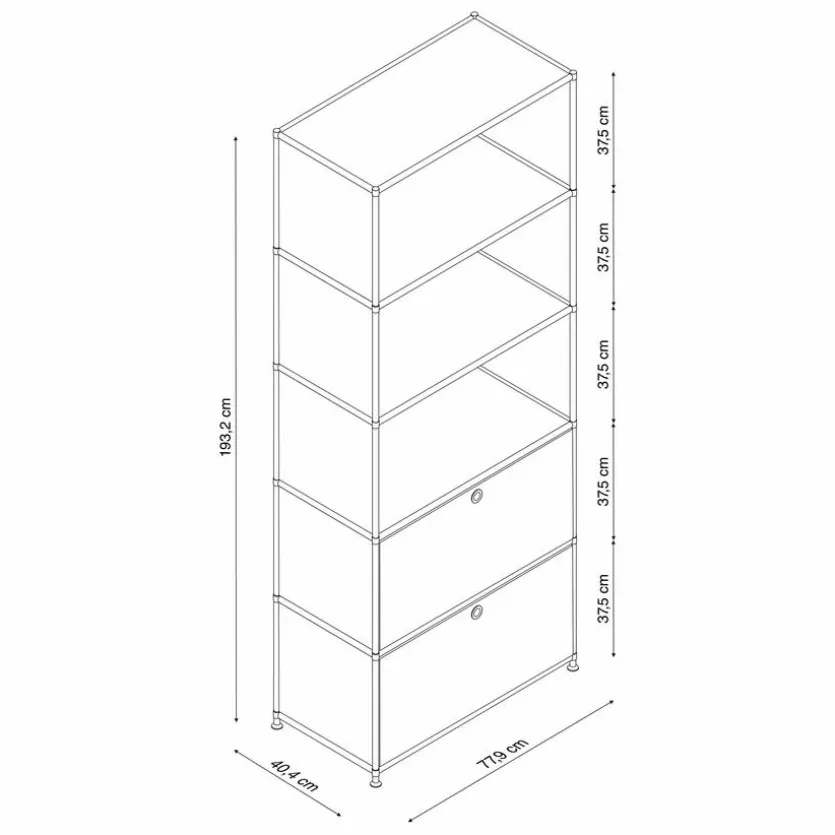 Aktenregal System 4