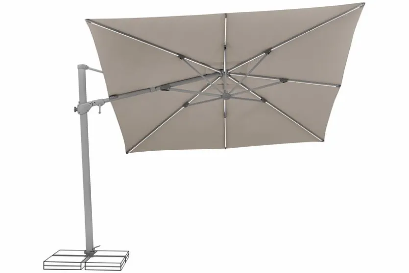 Ampelschirm Varioflex 300 x 300 cm