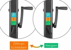 Ampelschirm Rhodos Smart 300 x 300 cm