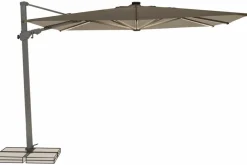 Ampelschirm Varioflex LED 300 x 300 cm