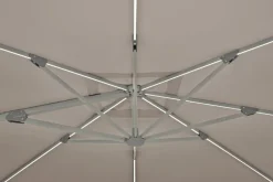 Ampelschirm Varioflex LED 300 x 300 cm