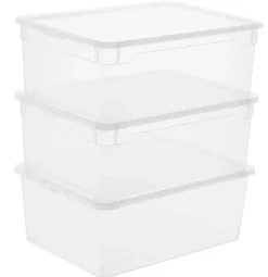 Aufbewahrungsbox Men Shoe 3tlg.