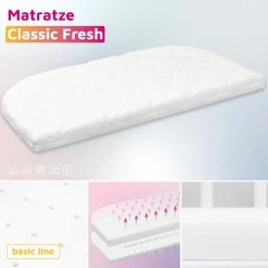 Baby-Kaltschaummatratze Classic Fresh 49,5x89 cm