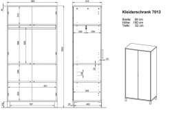 Babyzimmer-Set Alkmaar 4tlg.