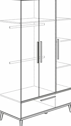 Babyzimmer-Set Eefje 4tlg.
