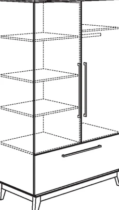 Babyzimmer-Set Sten, 4tlg.