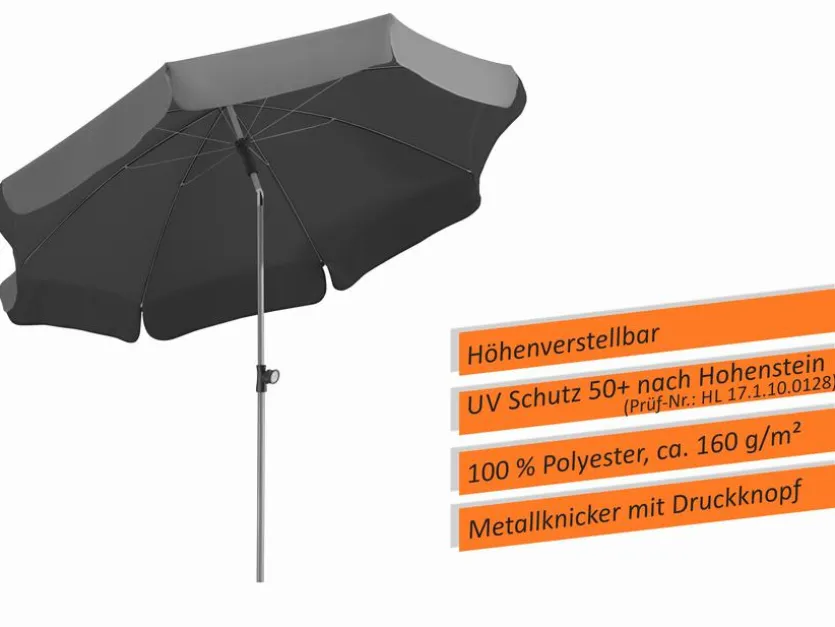 Balkonschirm Locarno Ø 200 cm