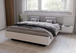Bett mit Nachttischen Nektarius 180 x 200 cm