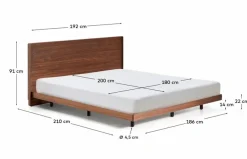 Bett Norlen 180 x 200 cm