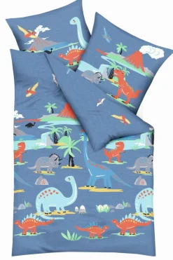 Bettwäsche Dinosaurus 135 x 200 cm