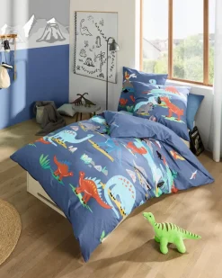 Bettwäsche Dinosaurus 135 x 200 cm
