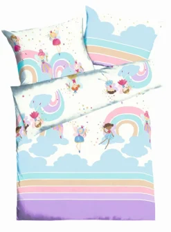 Bettwäsche Rainbow Fairies 135x200cm