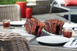 Braten- & Rippchenhalter Edelstahl