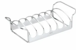 Braten- u. Rippchenhalter Edelstahl 18/10
