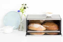 Brotkasten Steel matt