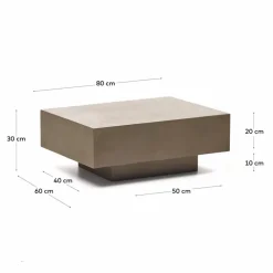 Couchtisch Rustella 80 x 60 cm