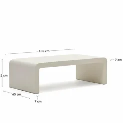 Couchtisch Aiguablava 65 x 135 cm
