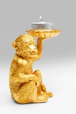 Deko-Figur Monkey Tealight Holder