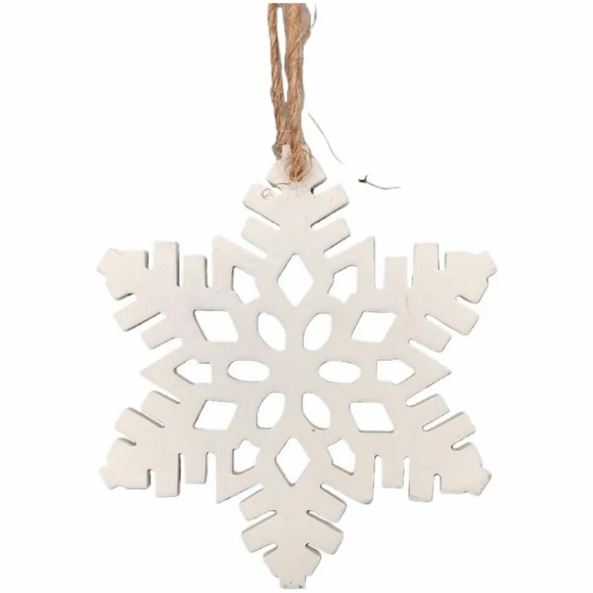 Deko-Hänger Schneeflocke Ø 9 cm