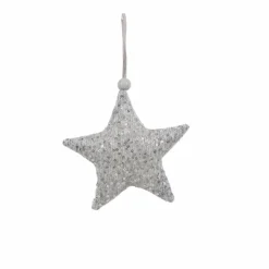 Deko-Hänger Stoffstern 12 cm