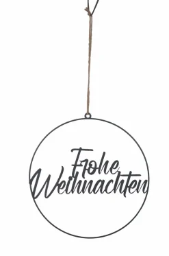 Deko-Hänger Frohe Weihnachten Ø 24,8 cm