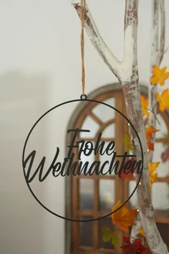 Deko-Hänger Frohe Weihnachten Ø 24,8 cm