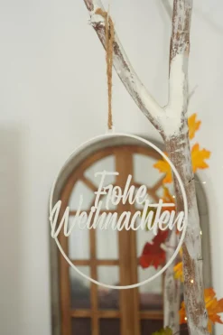 Deko-Hänger Frohe Weihnachten Ø 24,8 cm