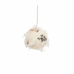 Deko-Hänger Stoffkugel 7 cm
