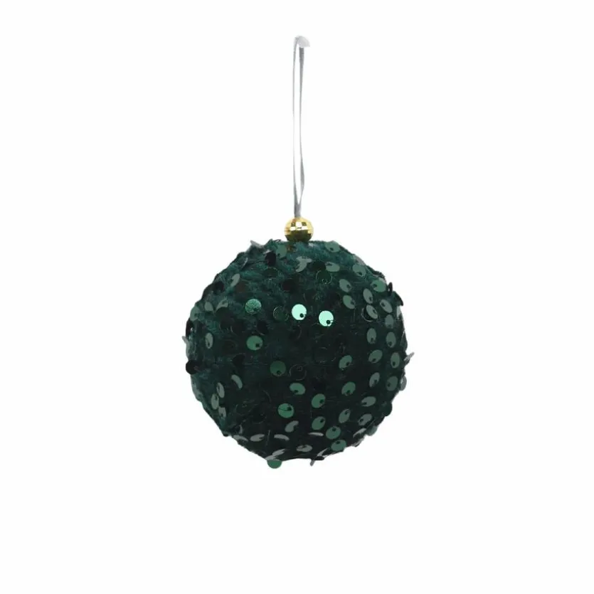 Deko-Hänger Stoffkugel 7 cm