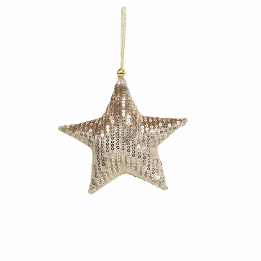 Deko-Hänger Stoffstern 13 cm