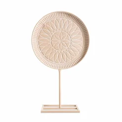 Deko-Objekt Teller auf Fuß 63,5 cm