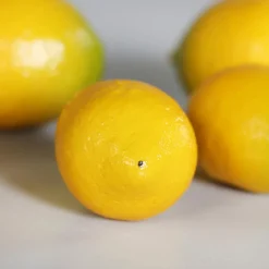 Deko-Objekt Zitronen 5tlg.