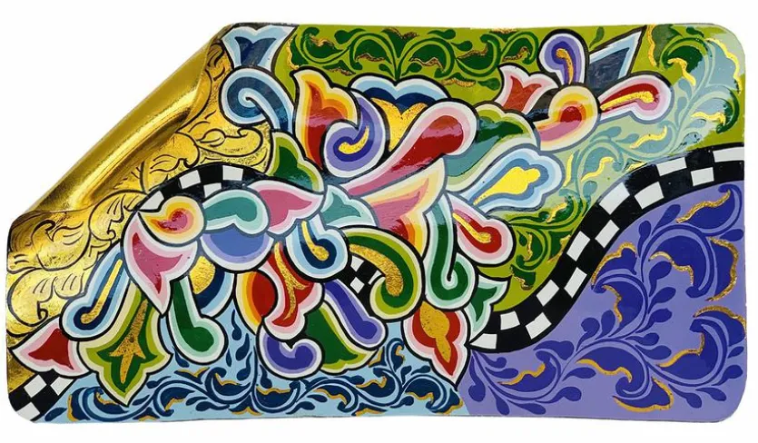 Deko-Schale Wave 32,5 x 16,5 cm