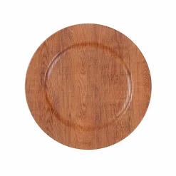Deko-Teller Holzoptik Ø 33 cm