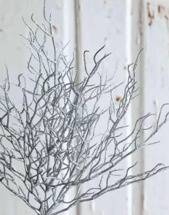 Deko-Zweig Glitter 40 cm