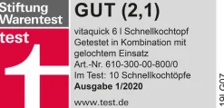 Dünsteinsatz Vitavit Ø 22 cm