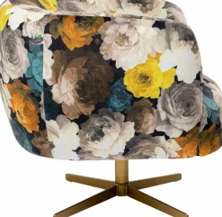 Drehsessel Peony Flower 84685