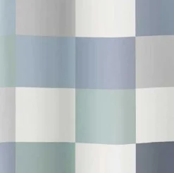 Duschvorhang Check 180 x 200 cm