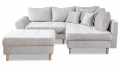 Ecksofa mit Hocker Rice