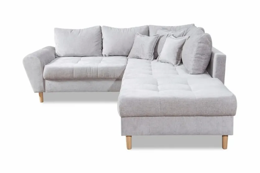 Ecksofa mit Hocker Rice