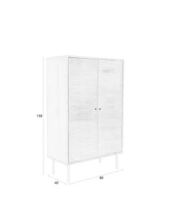 Einzelschrank Stripes
