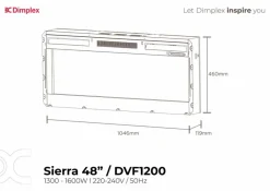 Elektrokamin Sierra 48