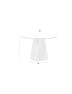 Esstisch Almira Ø 115 cm