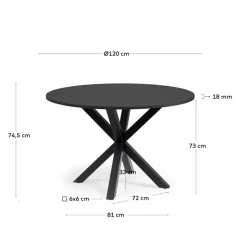 Esstisch Arya Ø 120 cm