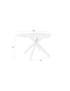 Esstisch Chase Organic Ø 110 cm